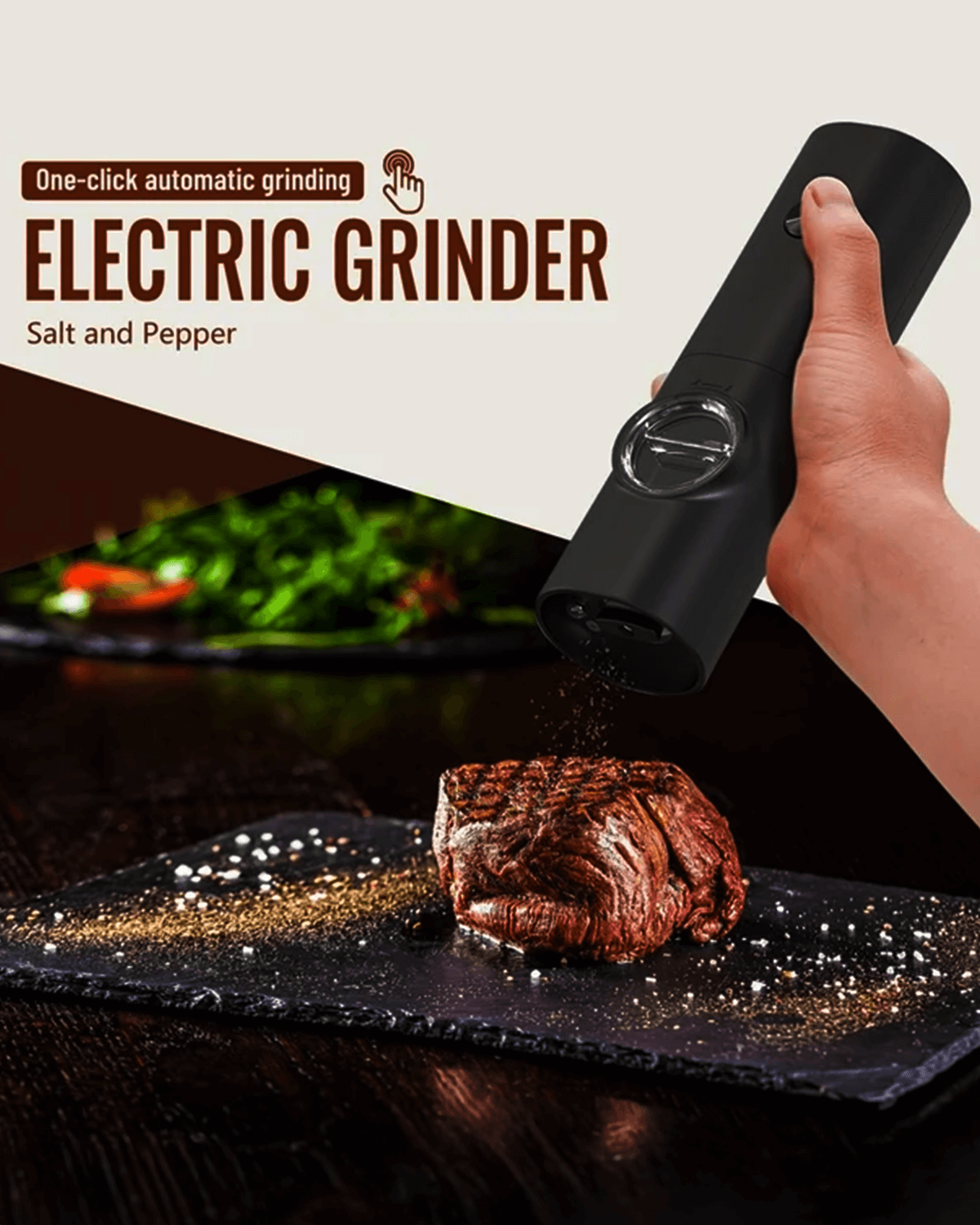 Electric Salt and Pepper Grinder