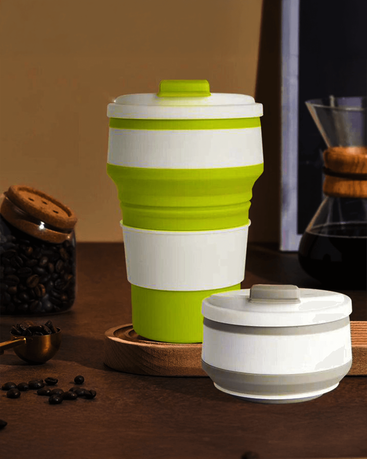Collapsible Reusable Coffee Cup – 350ml